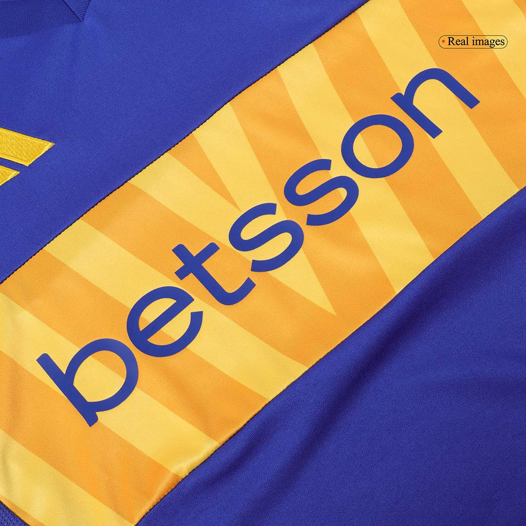 Camiseta de fútbol personalizada de local de Boca Juniors 2024/25