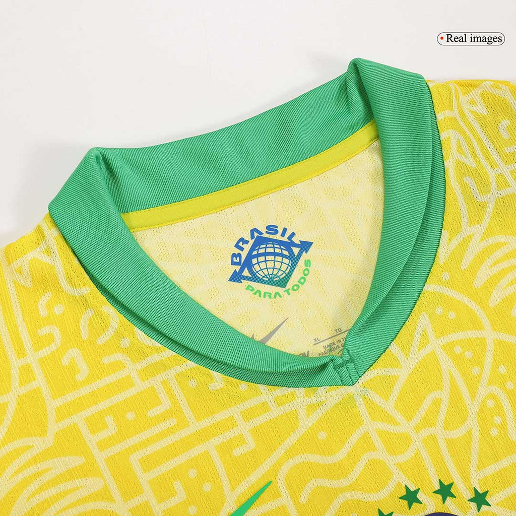 Maillot domicile authentique du Brésil pour la Copa America 2024
