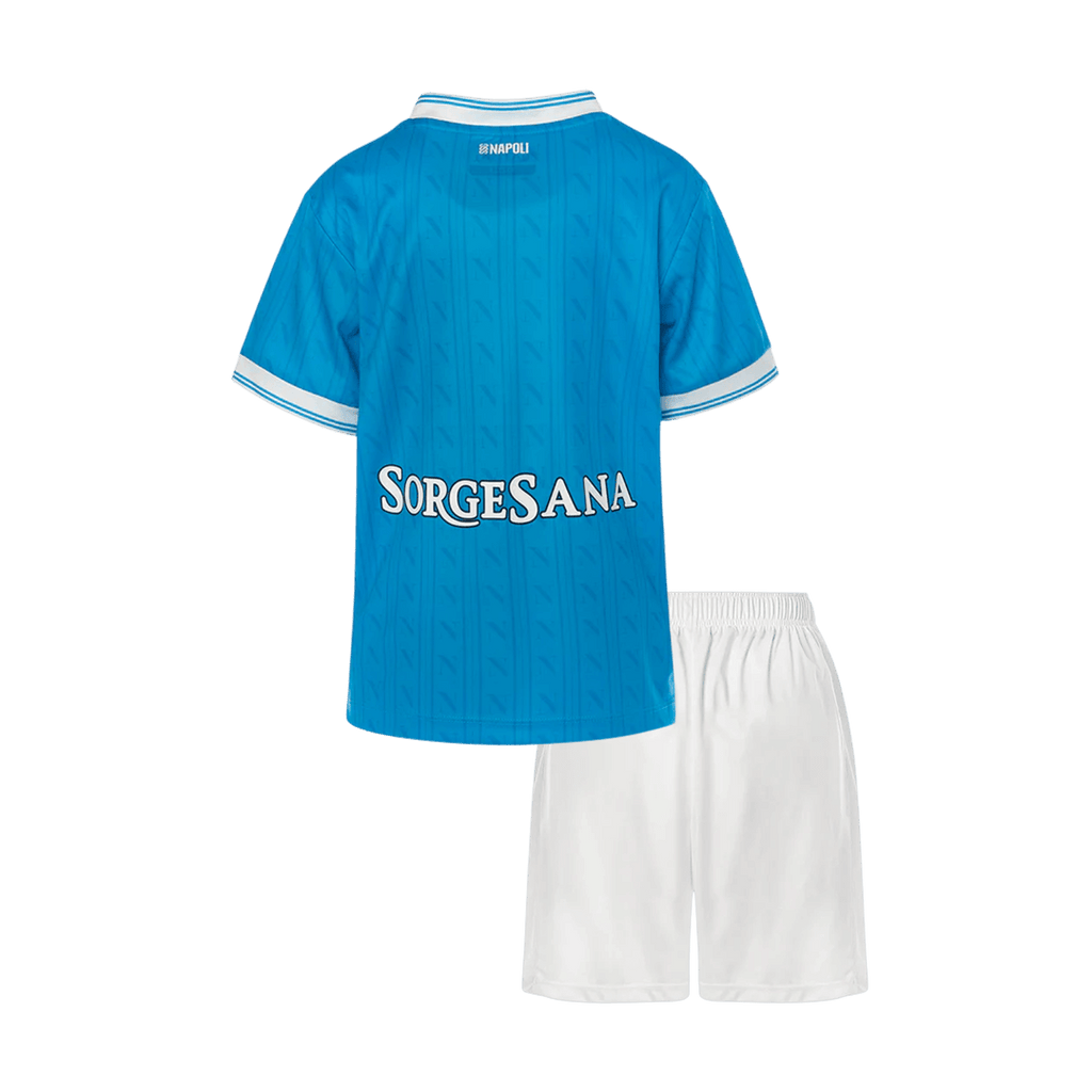 Kid's Napoli Home Soccer Jersey Kit(Jersey+Shorts) 25/26 Blue