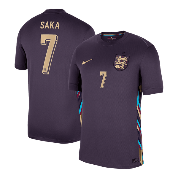 England SAKA #7 Away Jersey EURO 2024 - Football Shirt | SmartJerseys | Official Quality