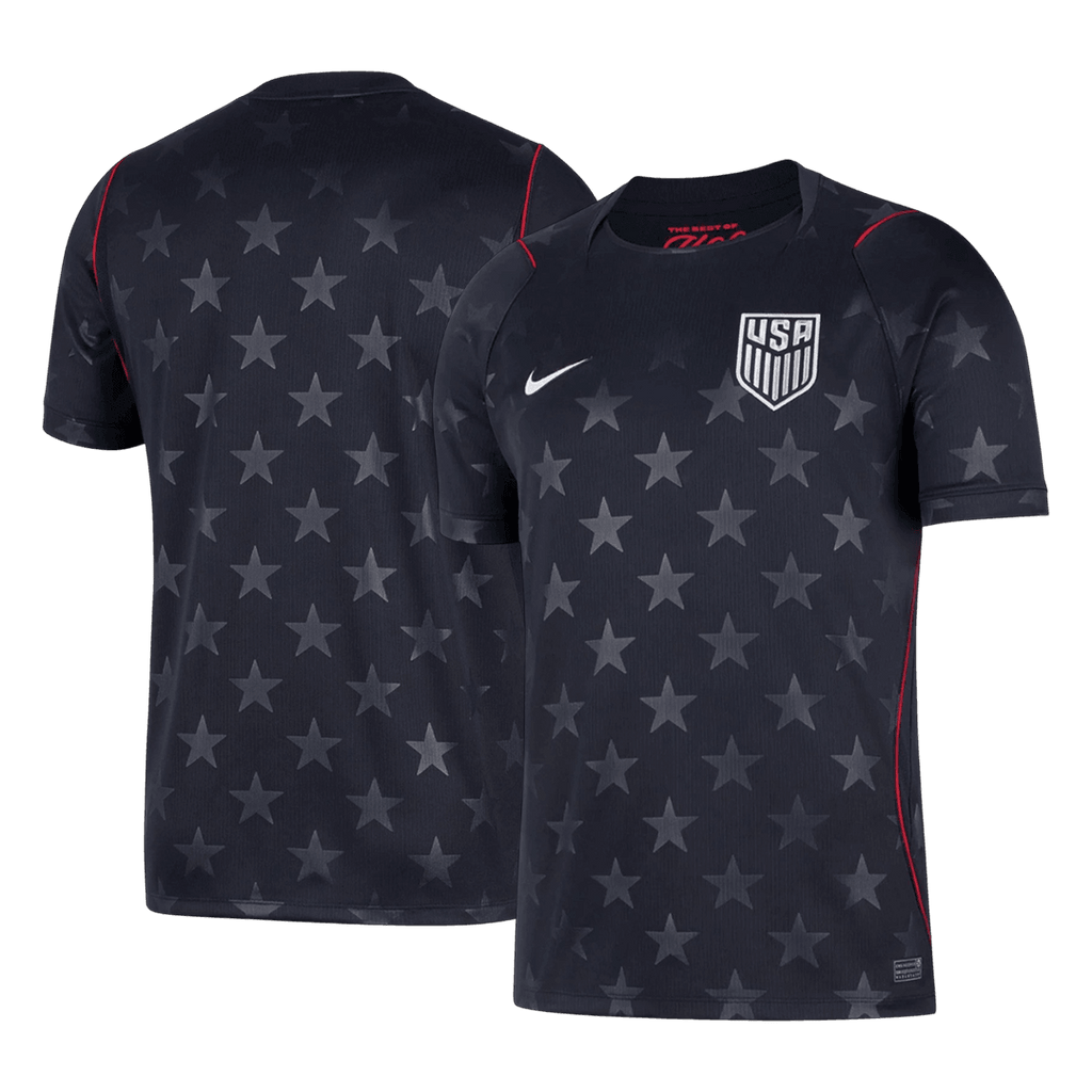 USA Away Soccer Jersey World Cup 2026 Black
