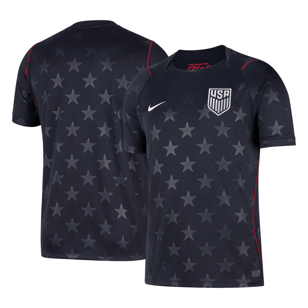 USA Away Soccer Jersey World Cup 2026 Black