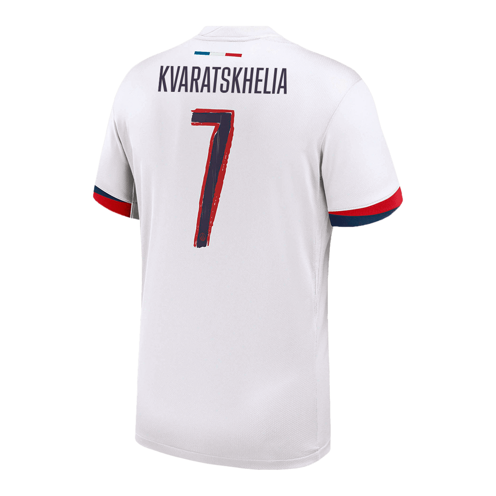 PSG KVARATSKHELIA #7 Away Jersey 2024/25 - UCL Edition