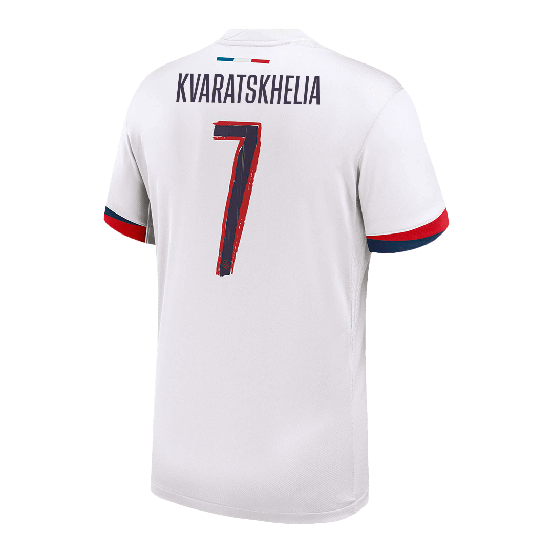 PSG KVARATSKHELIA #7 Away Jersey 2024/25 - UCL Edition