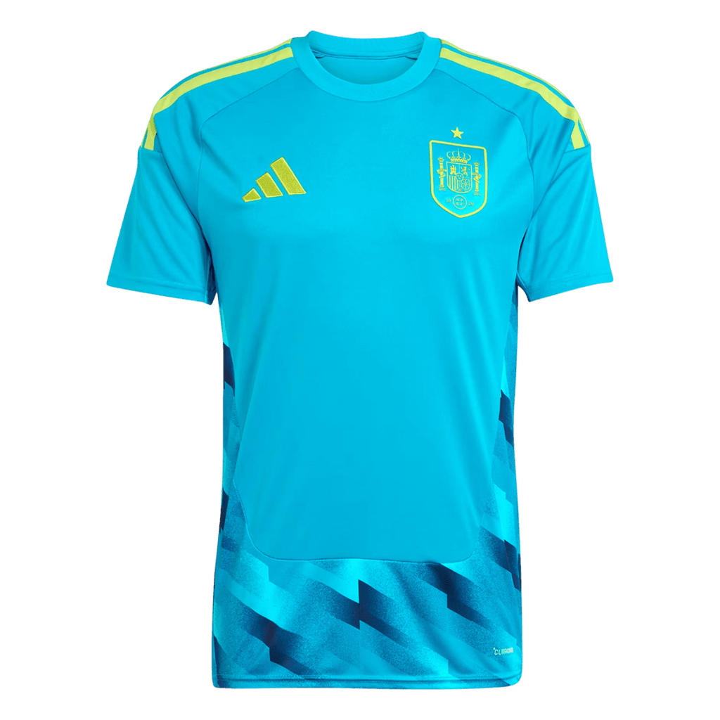Spain Goalkeeper Soccer Jersey World Cup 2026 Blue