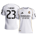 F.MENDY #23 Authentic Real Madrid Home Soccer Jersey 2025/26 White - Football Shirt | SmartJerseys | Official Quality