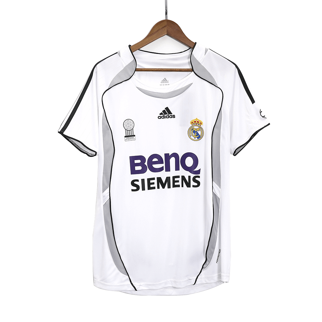 Real Madrid Home Soccer Jersey Retro 2006/07