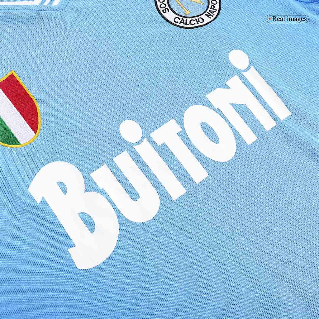 Camiseta de local del Napoli Retro 1986/87