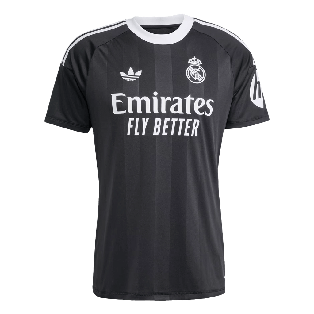 Real Madrid Goalkeeper Soccer Jersey 25/26 Black - Football Shirt | SmartJerseys | Official Quality