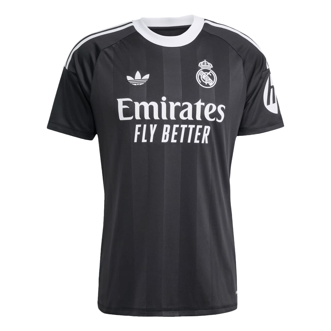 Real Madrid Goalkeeper Soccer Jersey 25/26 Black - Football Shirt | SmartJerseys | Official Quality
