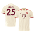 Bayern Munich MÜLLER #25 Third Away Soccer Jersey Authentic 2024/25 - UCL Edition - Football Shirt | SmartJerseys | Official Quality