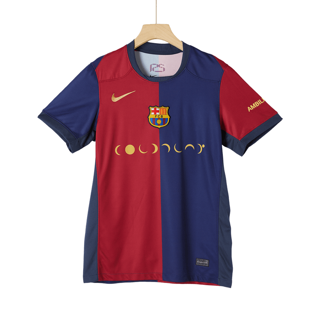 Barcelona Home Soccer Jersey 2024/25 - COLDPLAY