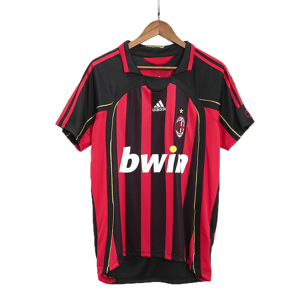 Camiseta de fútbol retro local del AC Milan RONALDO #99 2006/07