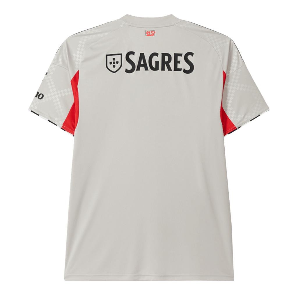 Benfica Away Soccer Jersey 2025/26 Beige