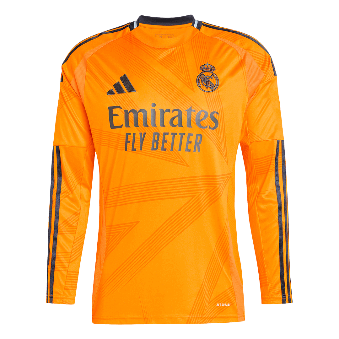 Real Madrid Long Sleeve Away Jersey 2024/25 - Football Shirt | SmartJerseys | Official Quality