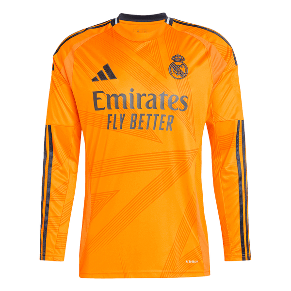 Real Madrid Long Sleeve Away Jersey 2024/25 - Football Shirt | SmartJerseys | Official Quality