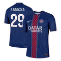 PSG B.BARCOLA #29 Home Soccer Jersey Authentic 2025/26 - Football Shirt | SmartJerseys | Official Quality
