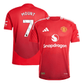 Manchester United MOUNT #7 Home Soccer Jersey Authentic 2024/25 - Football Shirt | SmartJerseys | Official Quality
