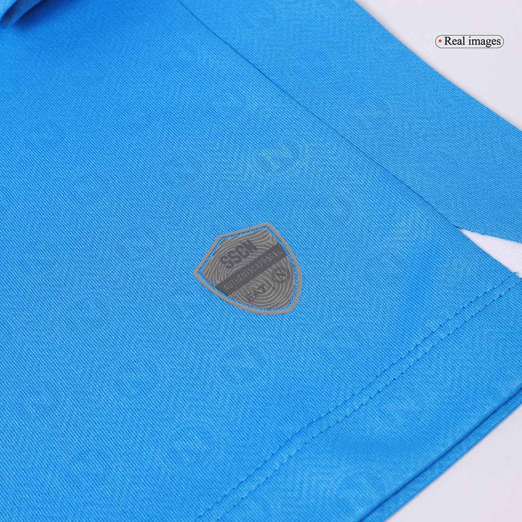 Camiseta de fútbol local auténtica del Napoli LUKAKU #11 2024/25