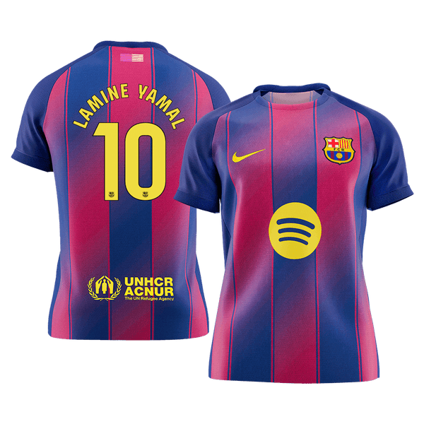 Barcelona LAMINE YAMAL #10 Home Soccer Jersey 2025/26 - Football Shirt | SmartJerseys | Official Quality