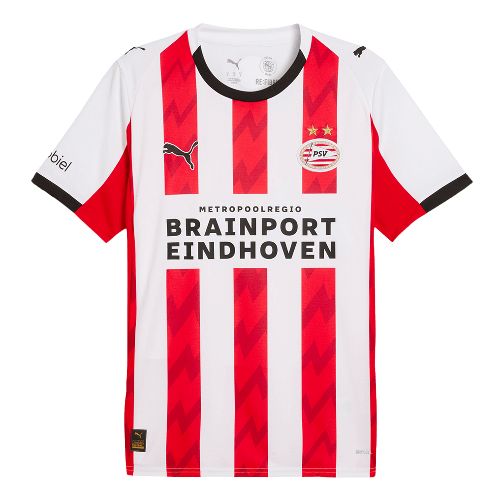 PSV Eindhoven Home Soccer Jersey 2025/26 - Football Shirt | SmartJerseys | Official Quality