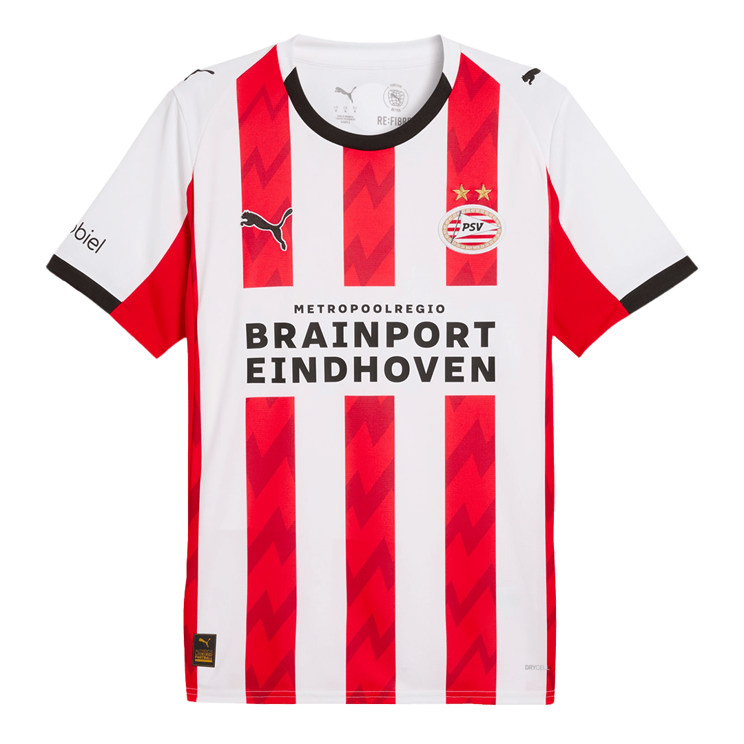 PSV Eindhoven Home Soccer Jersey 2025/26 - Football Shirt | SmartJerseys | Official Quality