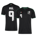RAÚL #9 Player Version Mexico Third Soccer Jersey World Cup 2026 Black