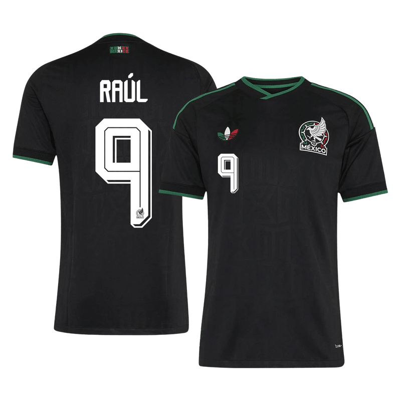 RAÚL #9 Player Version Mexico Third Soccer Jersey World Cup 2026 Black
