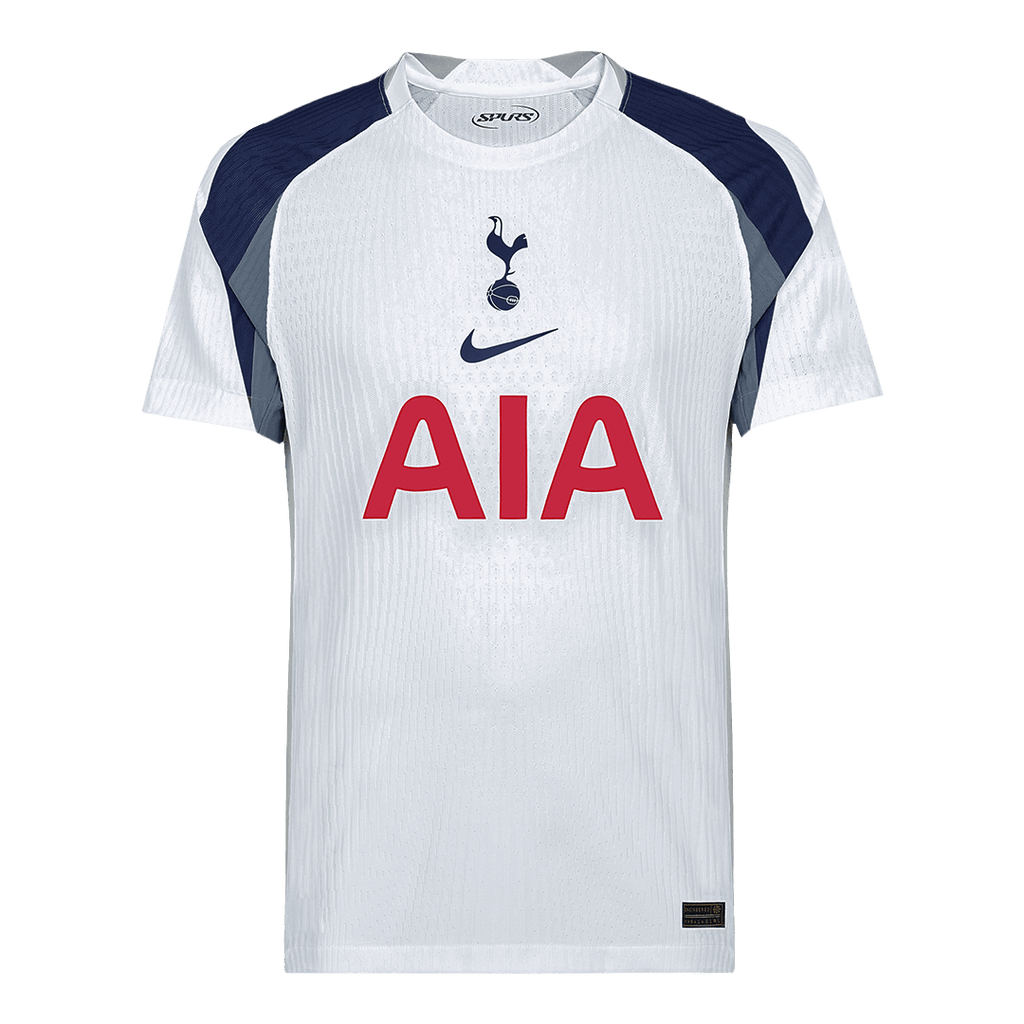 XAVI #7 Authentic Tottenham Hotspur Home Soccer Jersey 2025/26 White - UCL
