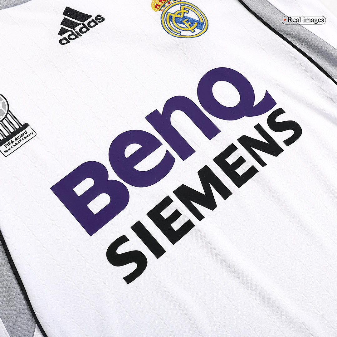 Real Madrid RAUL #7 Home Soccer Jersey Retro 2006/07