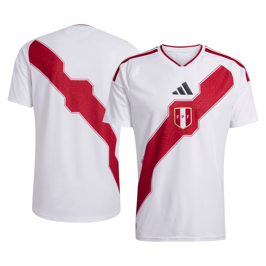 Peru Home Soccer Jersey World Cup 2026 White