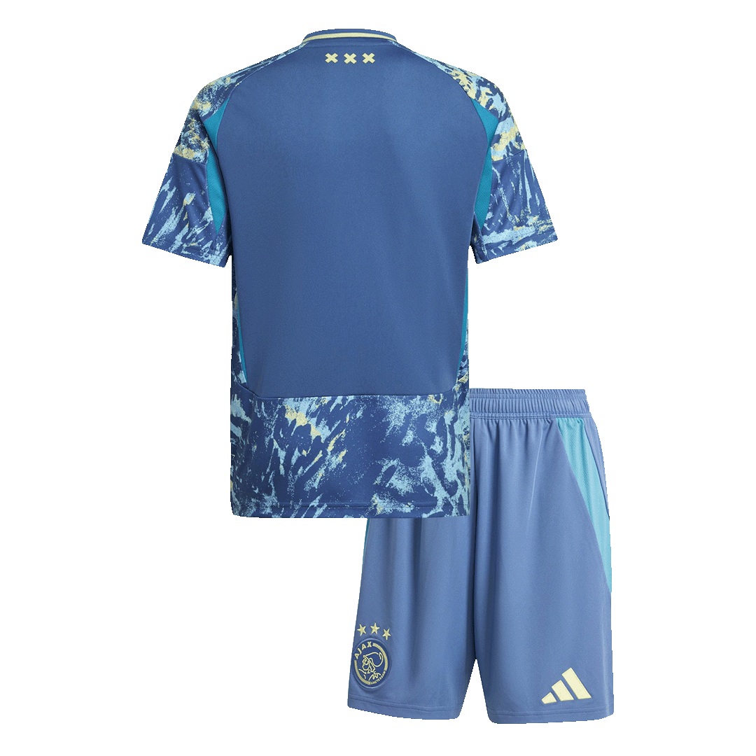 Tenue de football extérieure de l'Ajax pour enfant (maillot + short) 2024/25