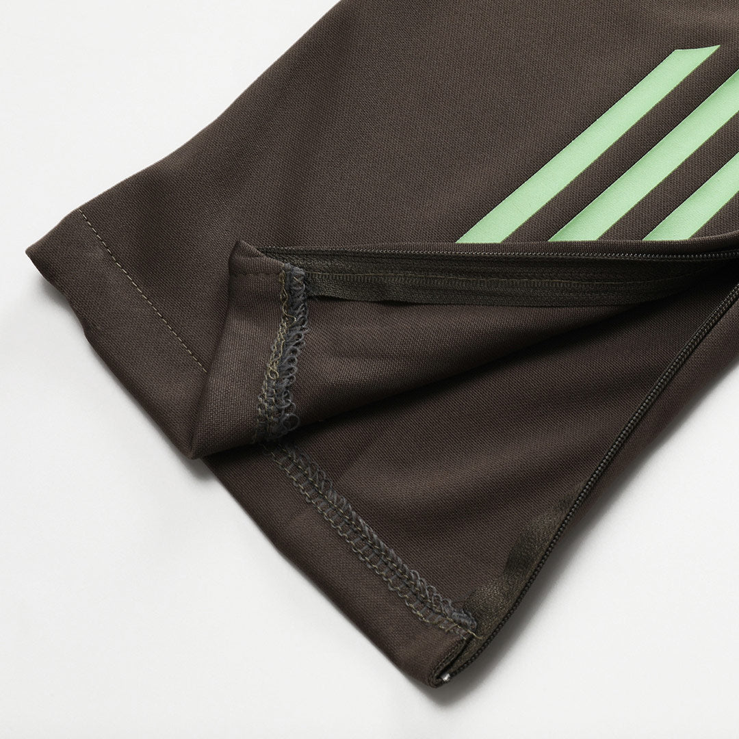 Conjunto de sudadera con cremallera del Real Madrid para niño (camiseta y pantalón) 25/26 Verde
