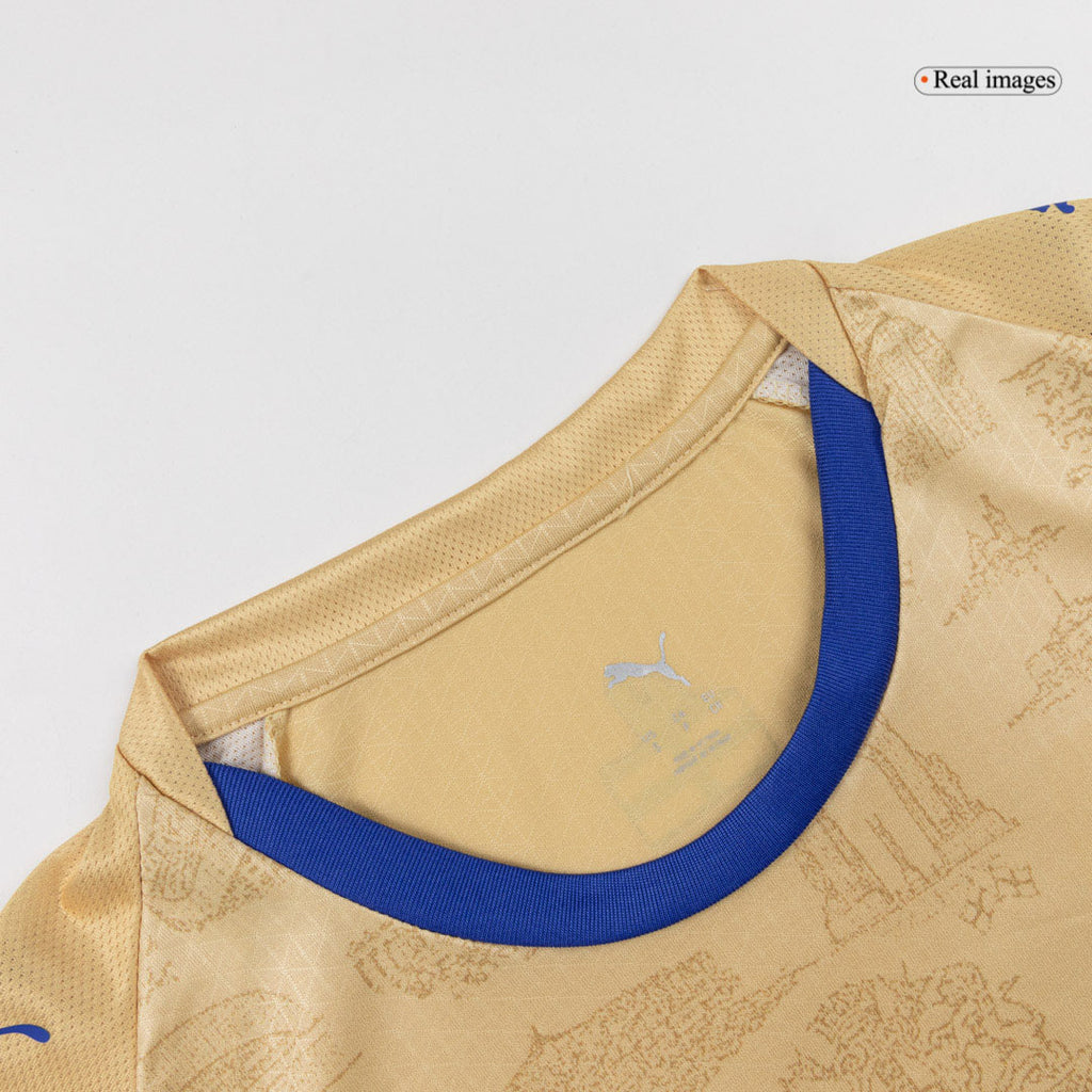 Versión del jugador Marsella Cuarta camiseta de fútbol 25/26 Amarillo