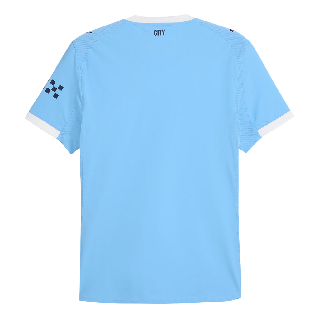 Authentic Manchester City Home Soccer Jersey 2025/26 Blue