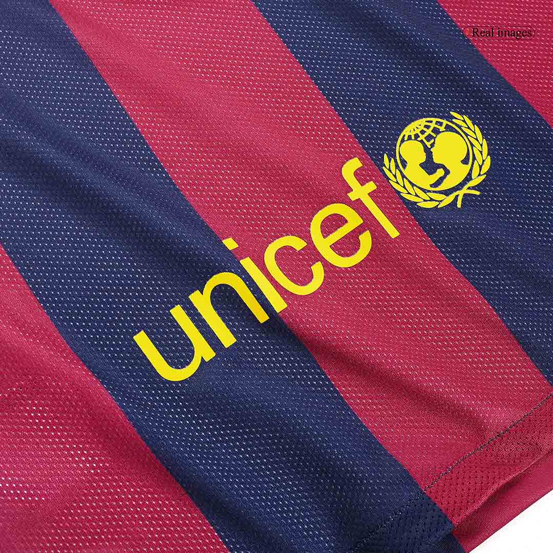 Camiseta retro de fútbol local del Barcelona NEYMAR JR #11 2014/15 