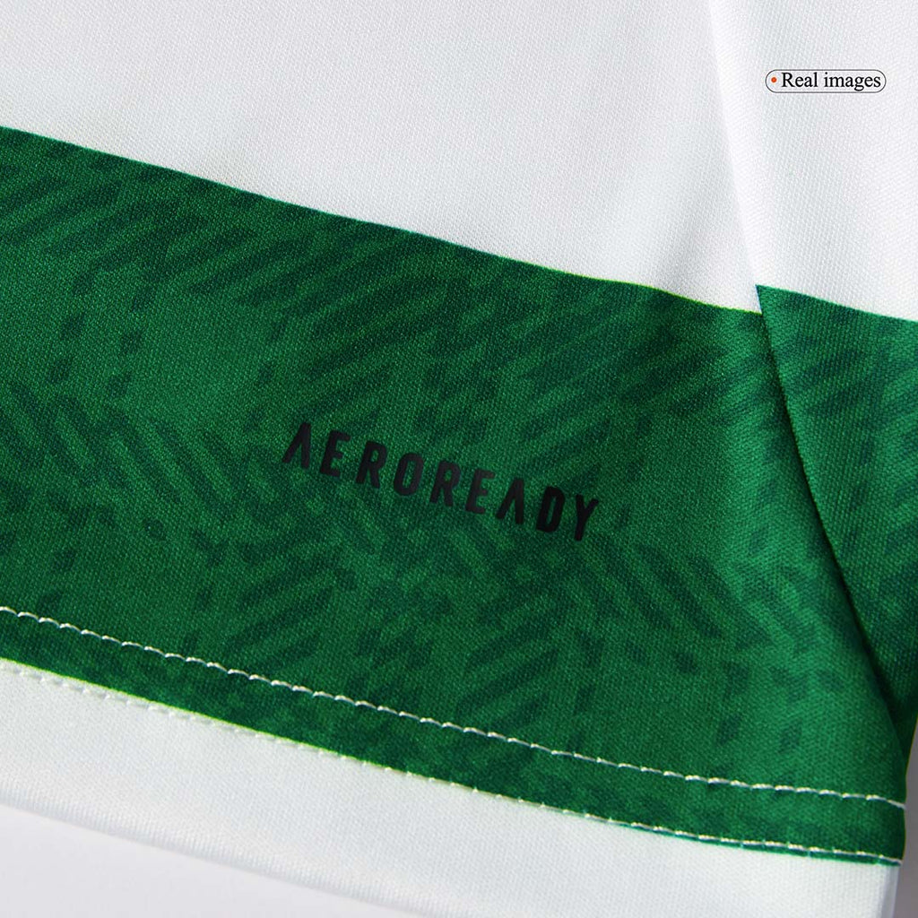 Camiseta de fútbol local del Celtic 2025/26 verde y blanco