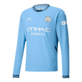 Manchester City Long Sleeve Home Jersey 2024/25 - Football Shirt | SmartJerseys | Official Quality