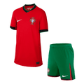 Portugal Home Jersey Kit EURO 2024 Kids(Jersey+Shorts) - Football Shirt | SmartJerseys | Official Quality