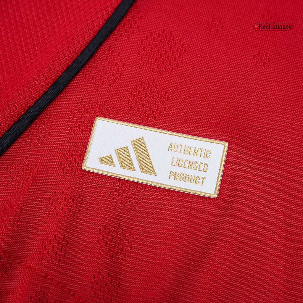 Authentic Manchester United Home Soccer Jersey 2025/26 Red