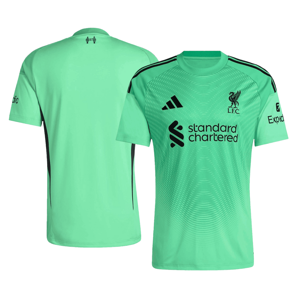 Liverpool Goalkeeper Soccer Jersey 25/26 Green