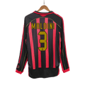 AC Milan MALDINI #3 Home Jersey Retro 2006/07 - Long Sleeve - Football Shirt | SmartJerseys | Official Quality
