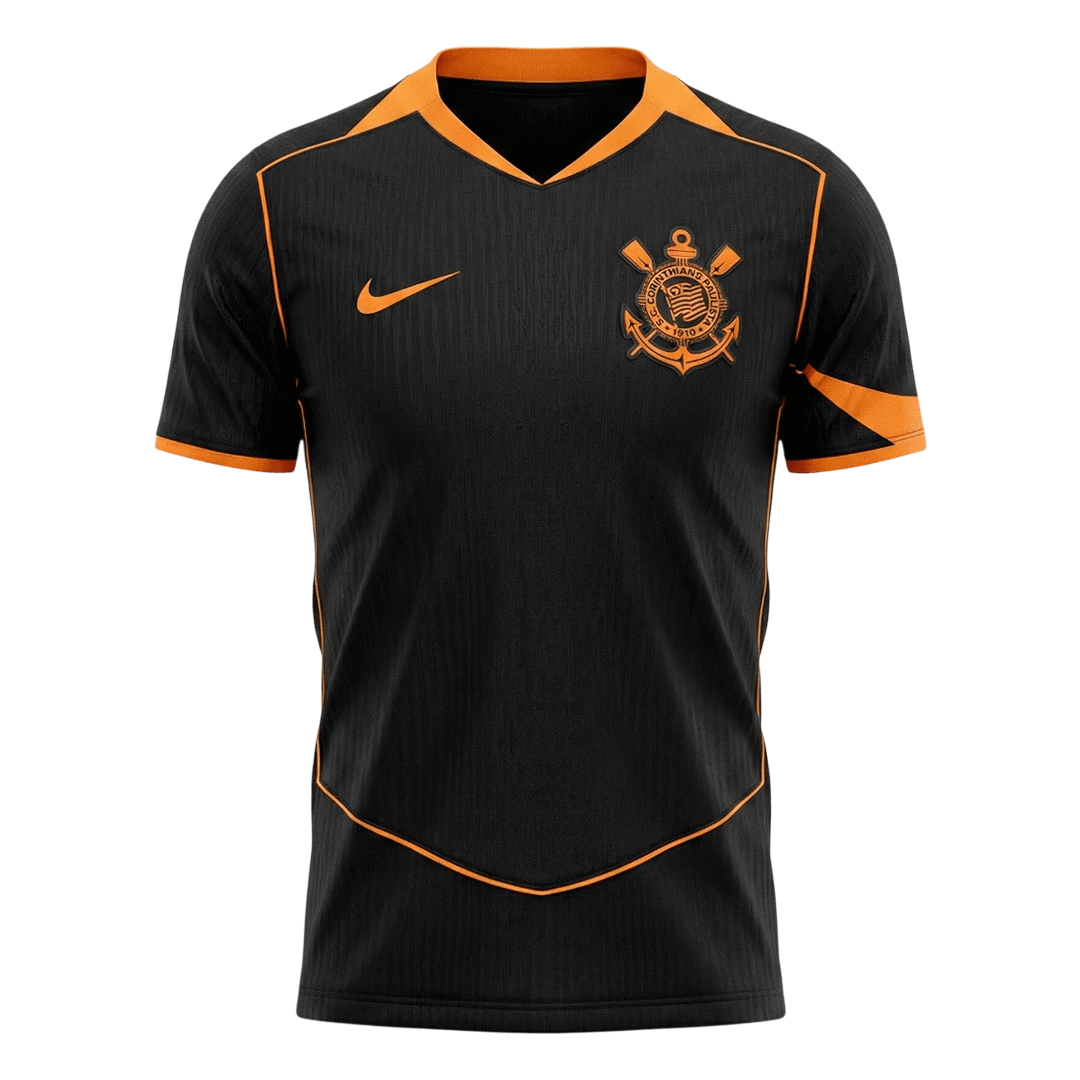 Player Version 25/26 SC Corinthians Third Soccer Jersey Black - Football Shirt | SmartJerseys | Official Quality