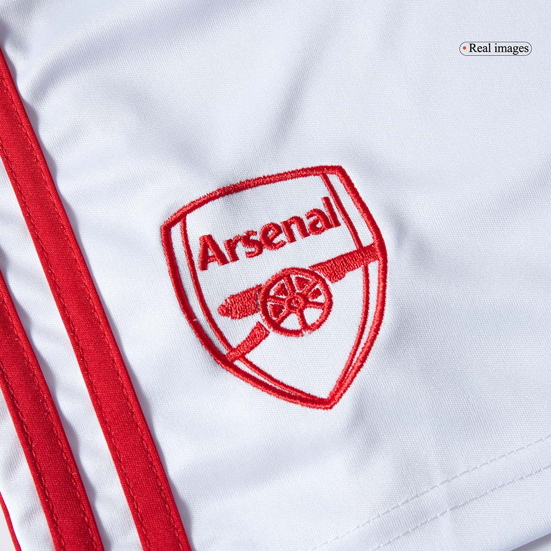 Kid's Arsenal Home Soccer Jersey Kit(Jersey+Shorts) 2025/26 Red