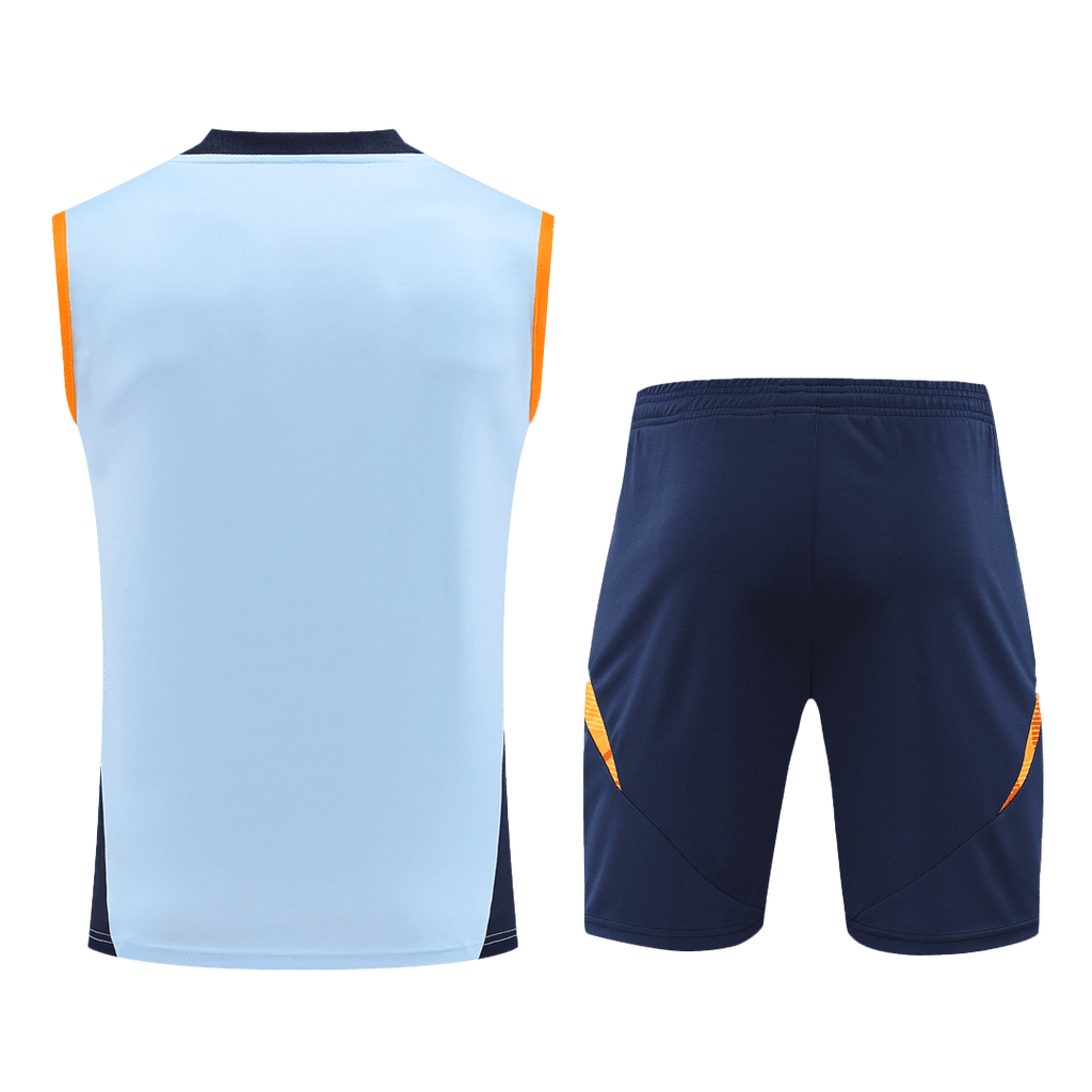 Real Madrid Pre-Match Jersey Kit 2024/25 (Jersey+Shorts)