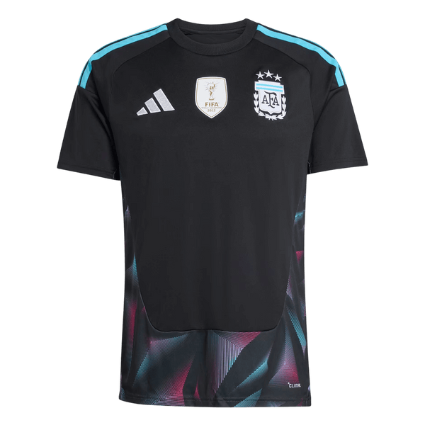 Argentina Goalkeeper Soccer Jersey World Cup 2026 Black - Football Shirt | SmartJerseys | Official Quality