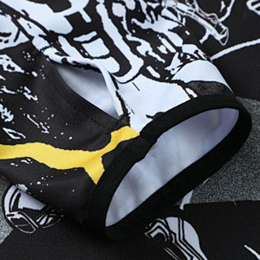 Kid's Real Madrid x MARVEL Zipper Sweatshirt Kit(Top+Pants) 25/26 Black