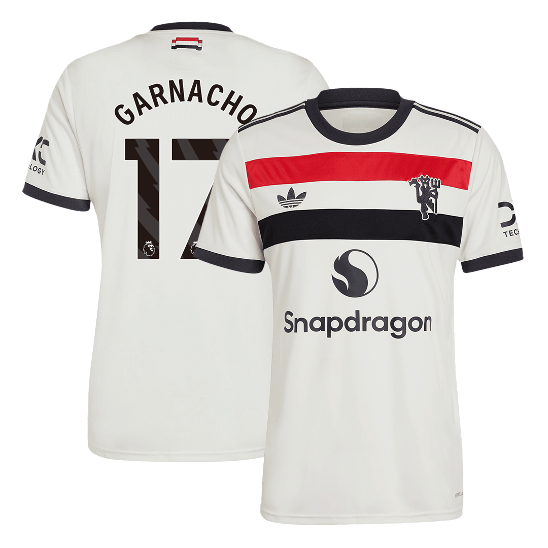 Manchester United GARNACHO #17 Third Away Soccer Jersey 2024/25 - Football Shirt | SmartJerseys | Official Quality