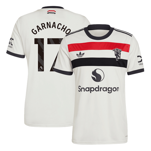 Manchester United GARNACHO #17 Third Away Soccer Jersey 2024/25 - Football Shirt | SmartJerseys | Official Quality