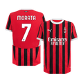 AC Milan MORATA #7 Home Jersey Authentic 2024/25 - Football Shirt | SmartJerseys | Official Quality